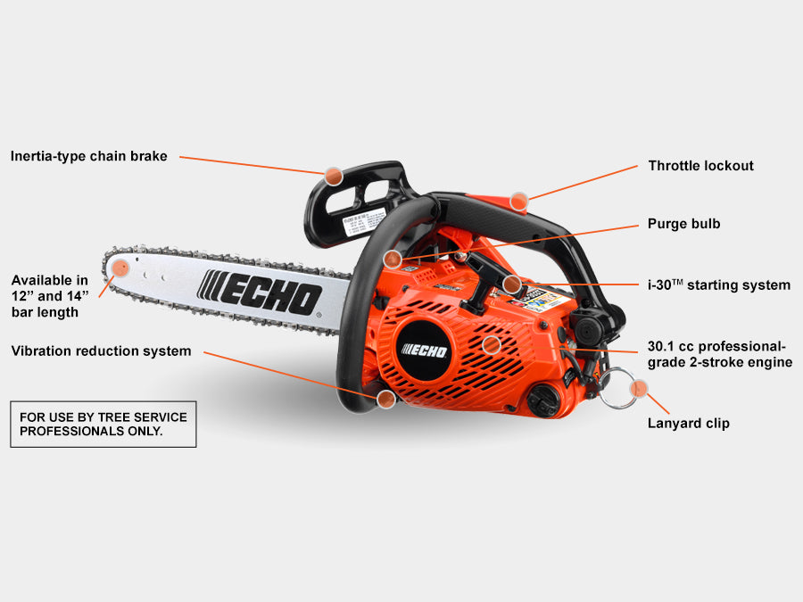 Echo CS-303T Gas Chainsaw | Top Handle