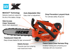 Echo DCS-2500TN Battery Powered Chainsaw | X-Series