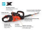 Echo DHC-2800 Battery Powered Hedge Trimmer