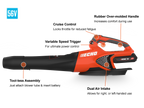 Echo DPB-2500 Battery Powered Handheld Blower