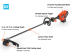 Echo DSRM-225 Battery Powered Trimmer