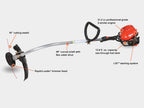 Echo GT-225 Curved Shaft Trimmer | 21.2cc