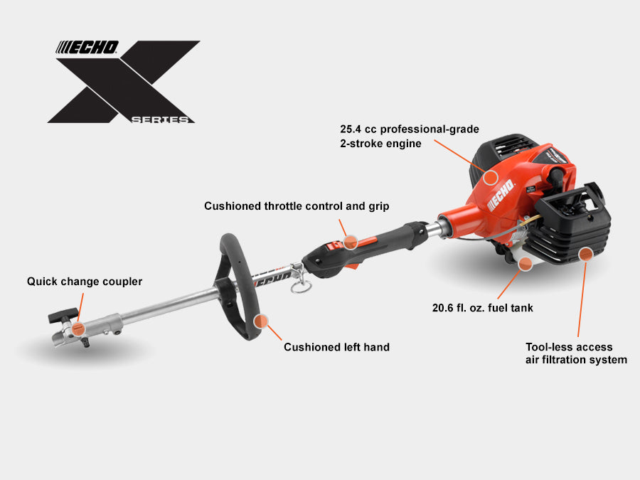 Echo PAS-2620 Pro Attachment Series Powerhead | 25.4cc