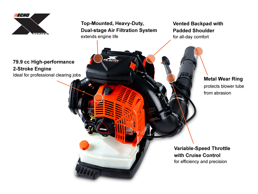 Echo PB-9010T Backpack Blower