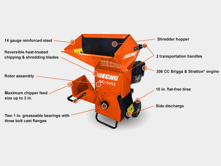 Echo SC-3013 Chipper/Shredder | 306cc