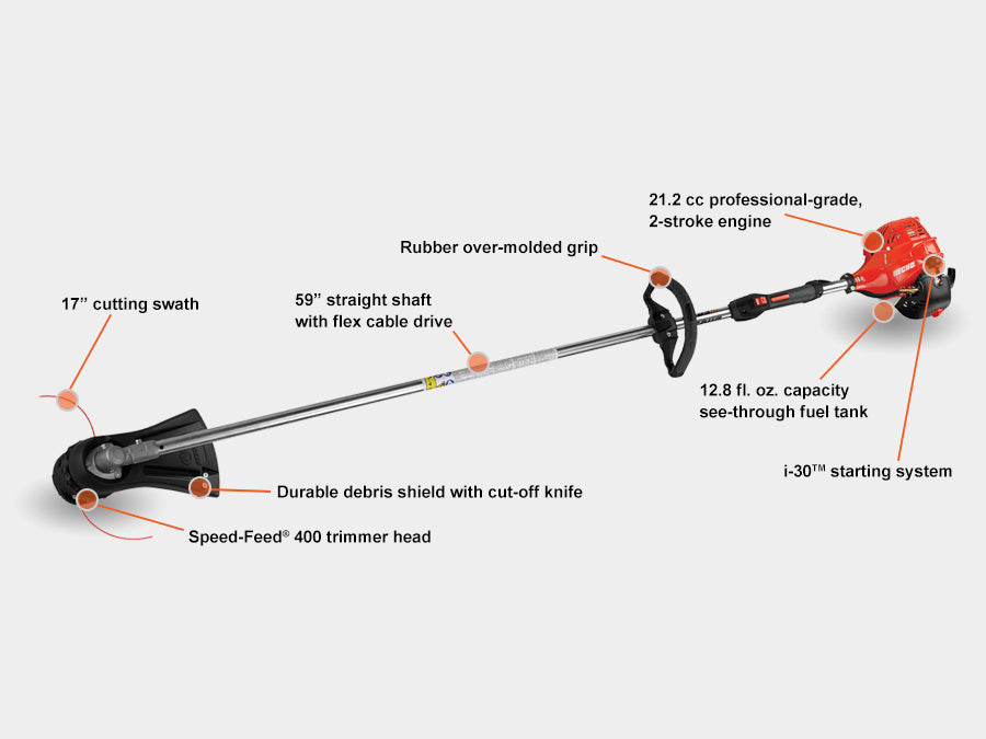 Echo SRM-225 Straight Shaft Trimmer | 21.2cc