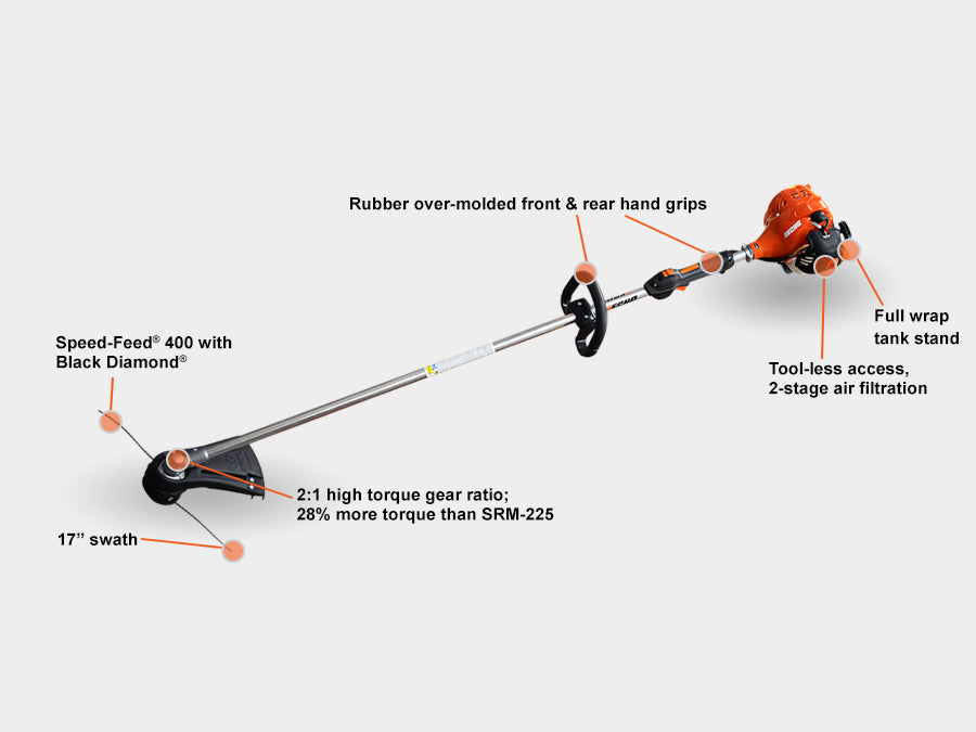 Echo SRM-2320T Straight Shaft Trimmer | 21.2cc