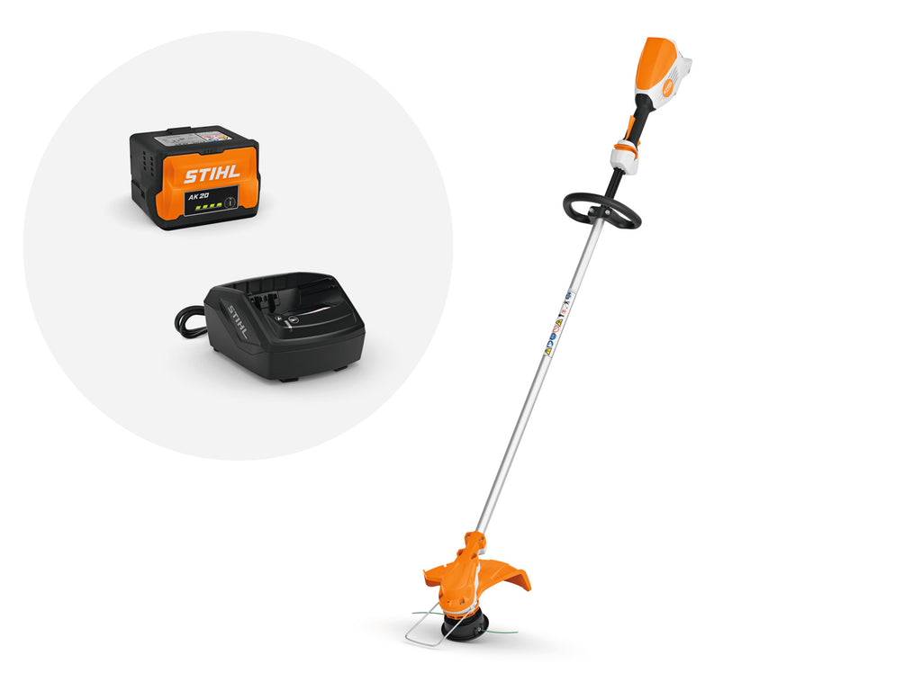 Stihl FSA 60 R Battery Powered Grass Trimmer | Includes AK 20 Battery & AL 101 Charger