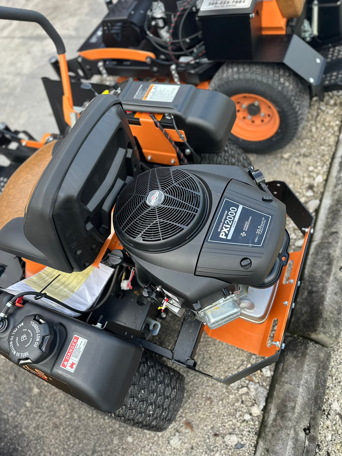 Scag SLS Zero Turn Mower | Briggs & Stratton PXi engine