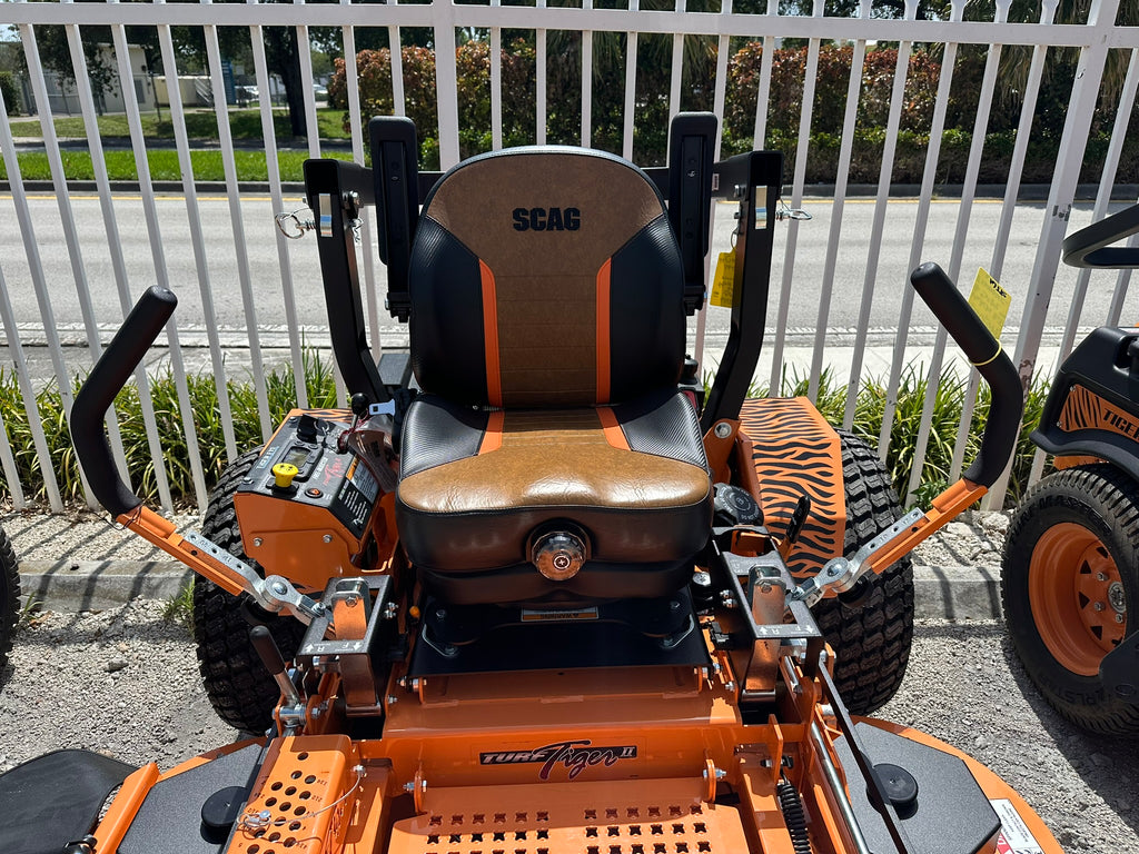 Scag Turf Tiger II Zero Turn Mower | Up to 72" Deck & 40 HP