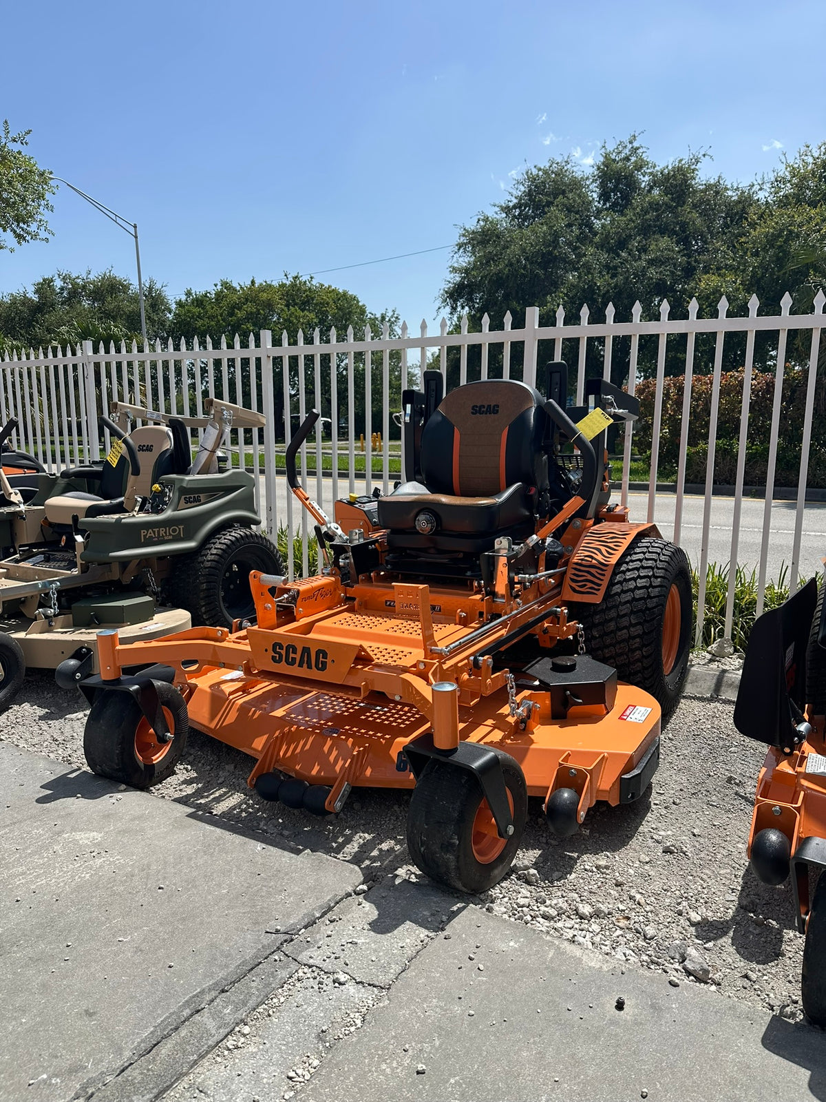Scag Turf Tiger II Zero Turn Mower | Up to 72" Deck & 40 HP