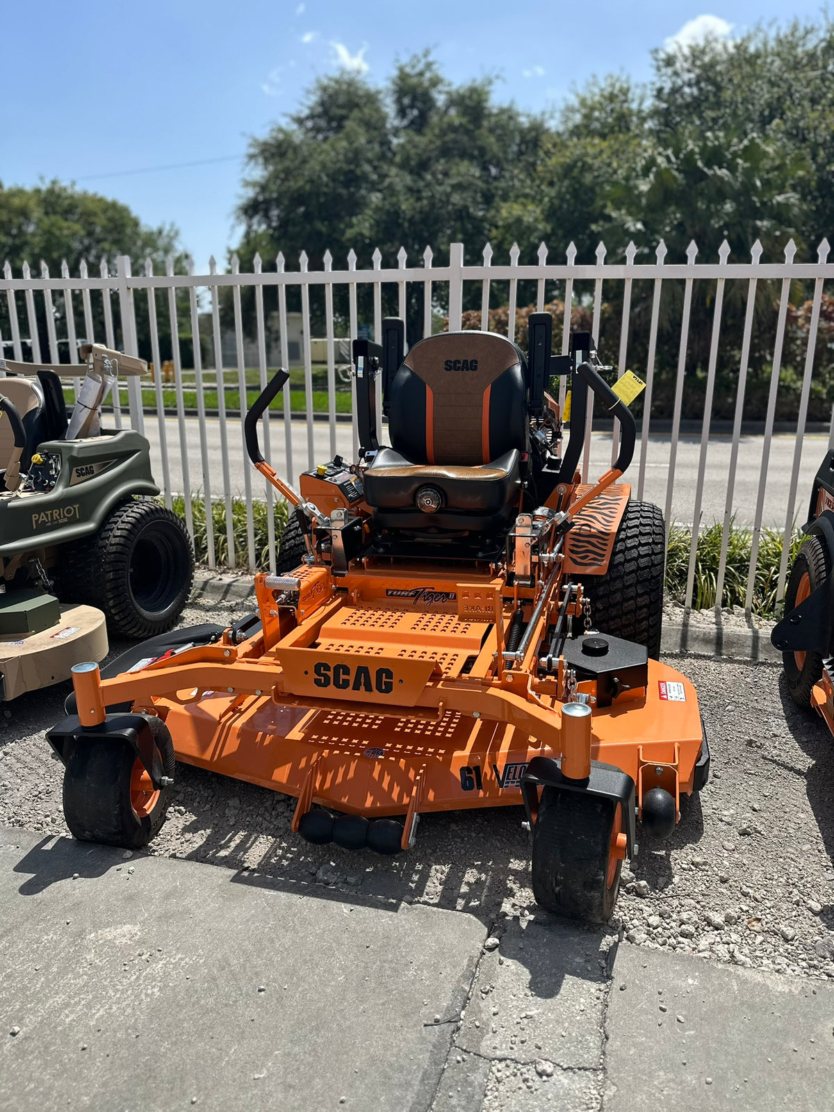 Scag Turf Tiger II Zero Turn Mower | Up to 72" Deck & 40 HP