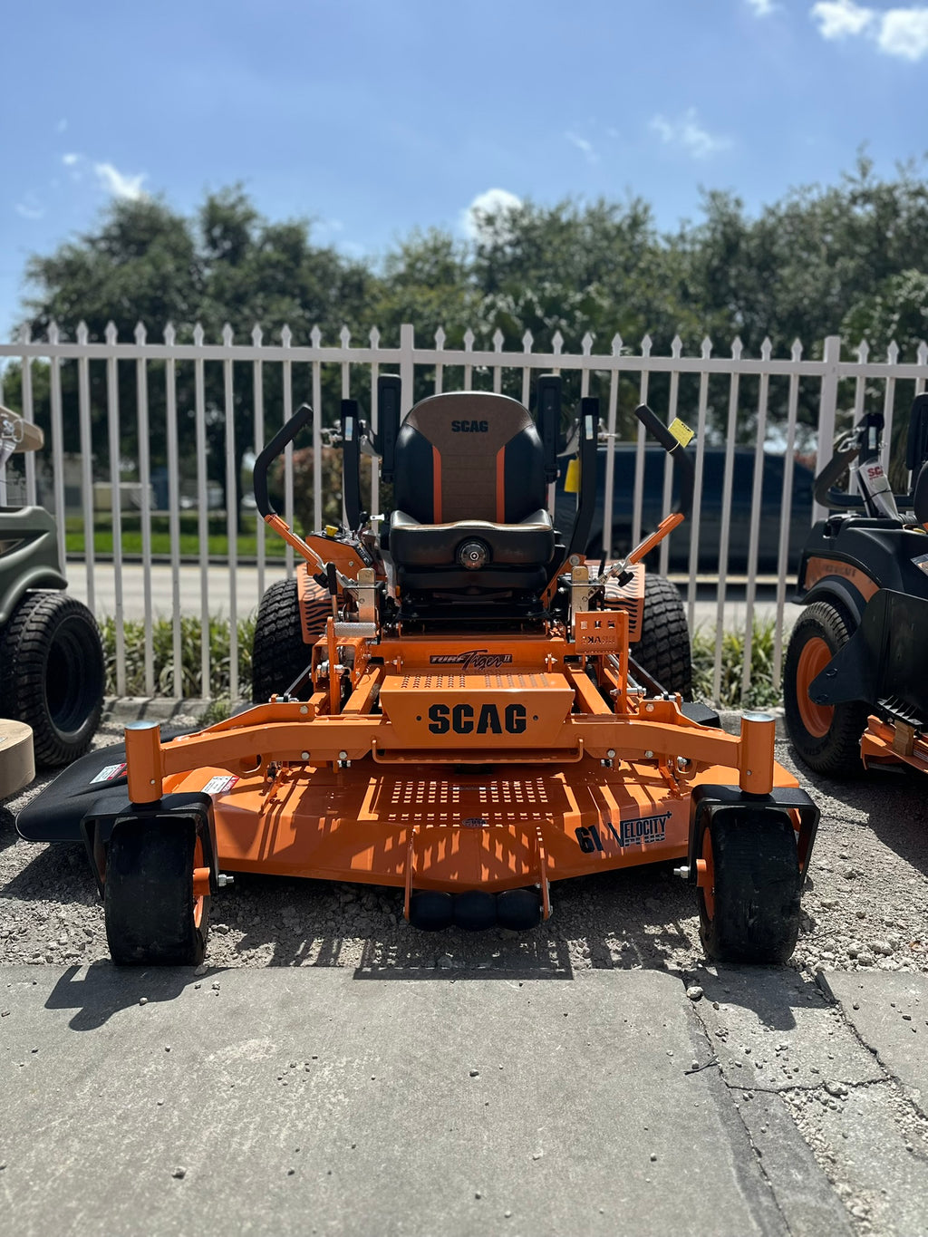 Scag Turf Tiger II Zero Turn Mower | Up to 72" Deck & 40 HP