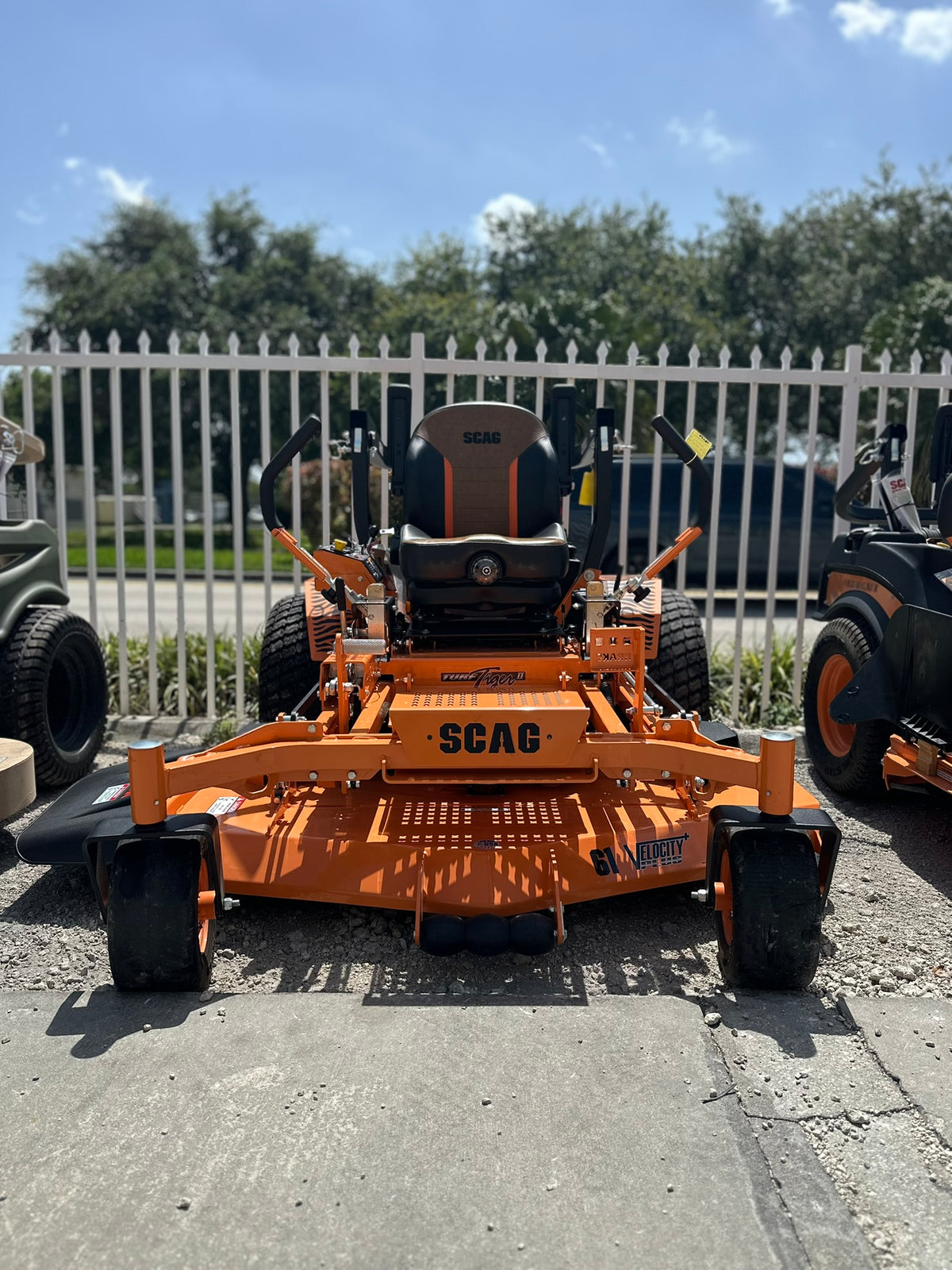 Scag Turf Tiger II Zero Turn Mower | Up to 72" Deck & 40 HP