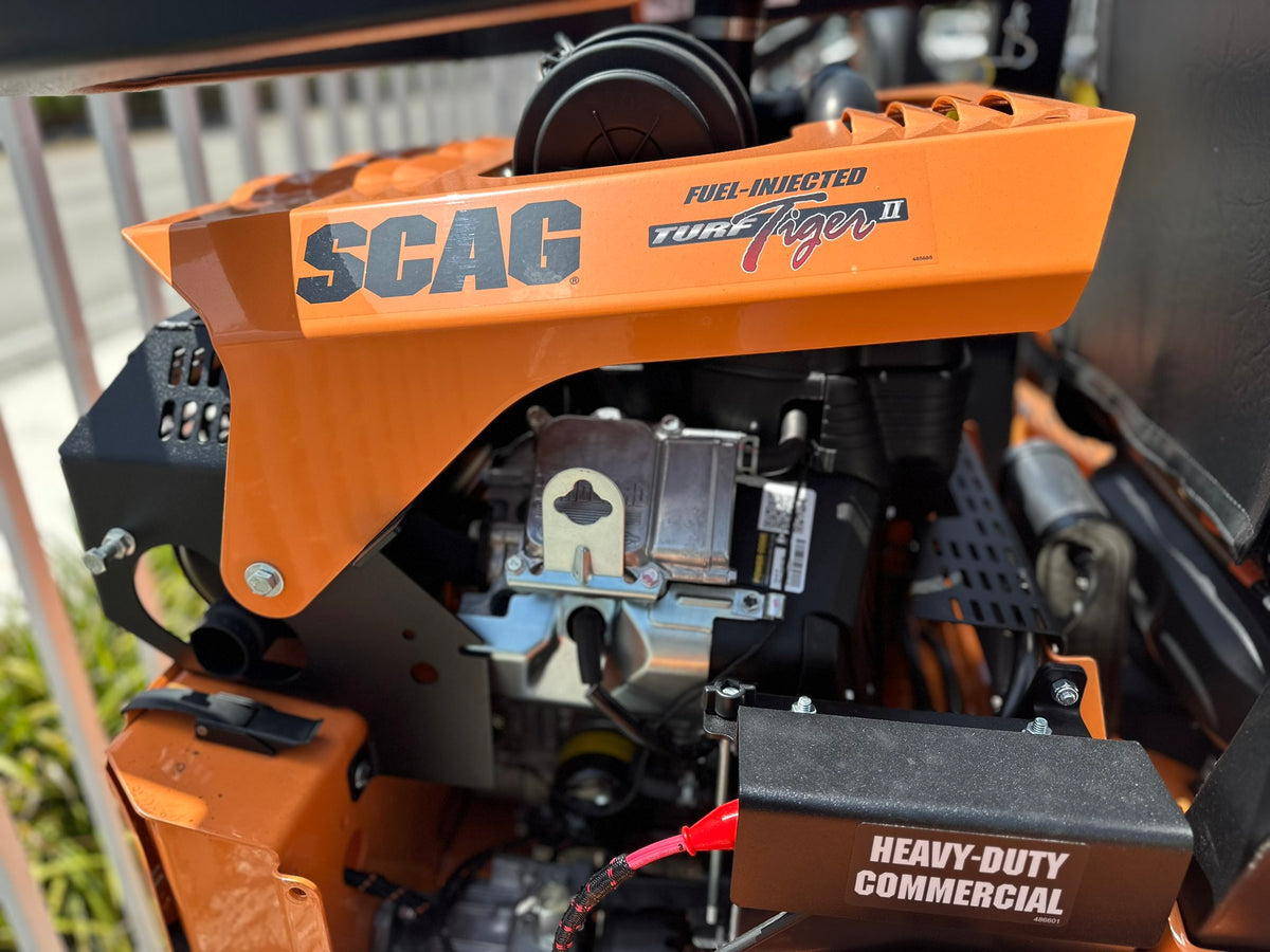 Scag Turf Tiger II Zero Turn Mower | Up to 72" Deck & 40 HP