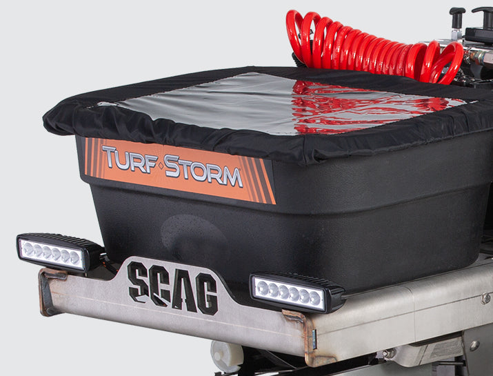Scag Turf Storm | 30 Gallon Spreader | 23 HP Briggs Vanguard