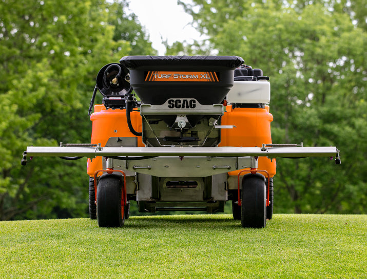 Scag Turf Storm | 30 Gallon Spreader | 23 HP Briggs Vanguard