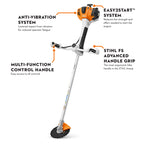 Stihl FS 561 C-EM Straight Shaft Clearing Saw | Bike Handle | 57.1cc