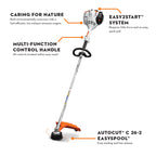 Stihl FS 56 RC-E Straight Shaft Trimmer | Loop Handle | 27.2cc