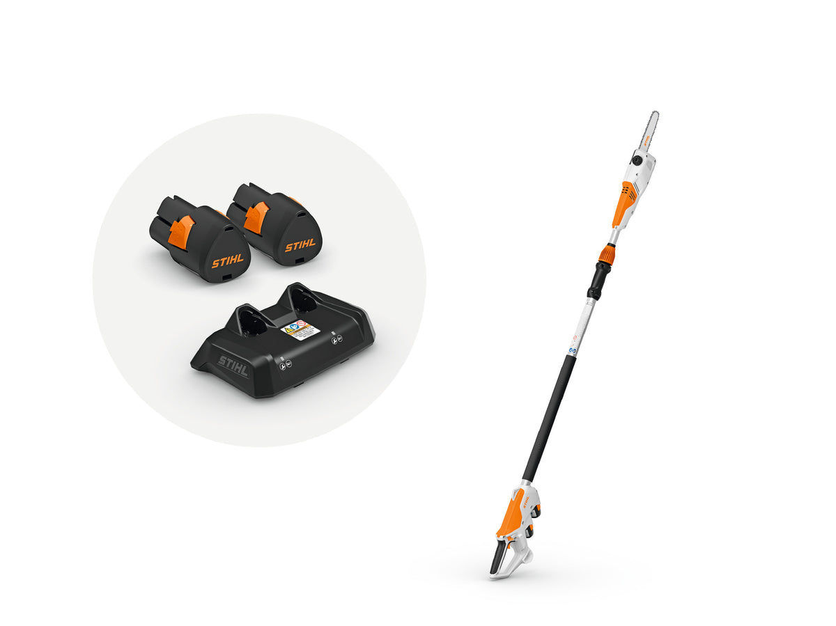 Stihl HTA 30 Battery Powered Hedge Trimmer Set | Includes (2) AS 2 batteries & AL 1 charger