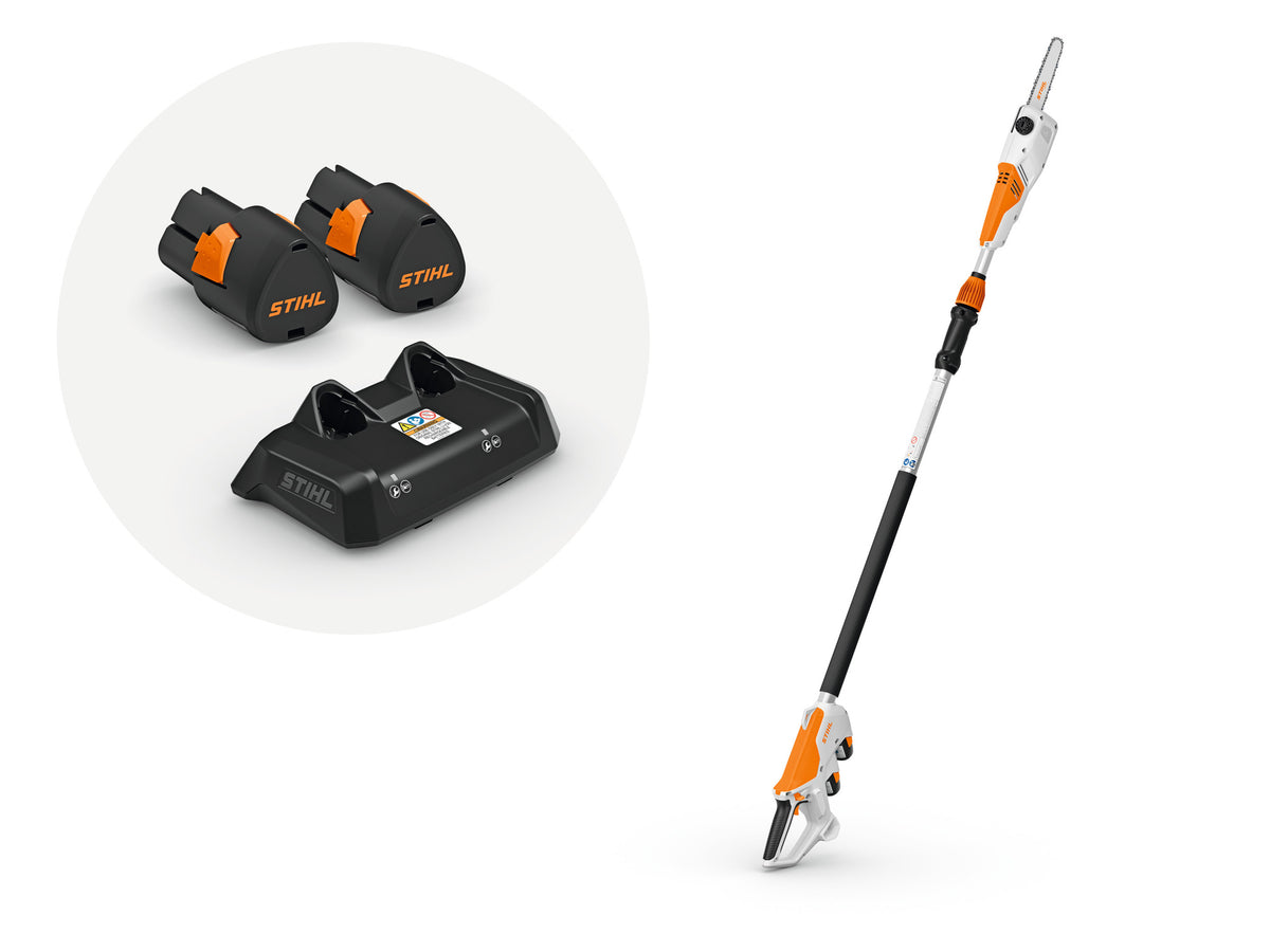 Stihl HTA 30 Battery Powered Hedge Trimmer Set | Includes (2) AS 2 batteries & AL 1 charger