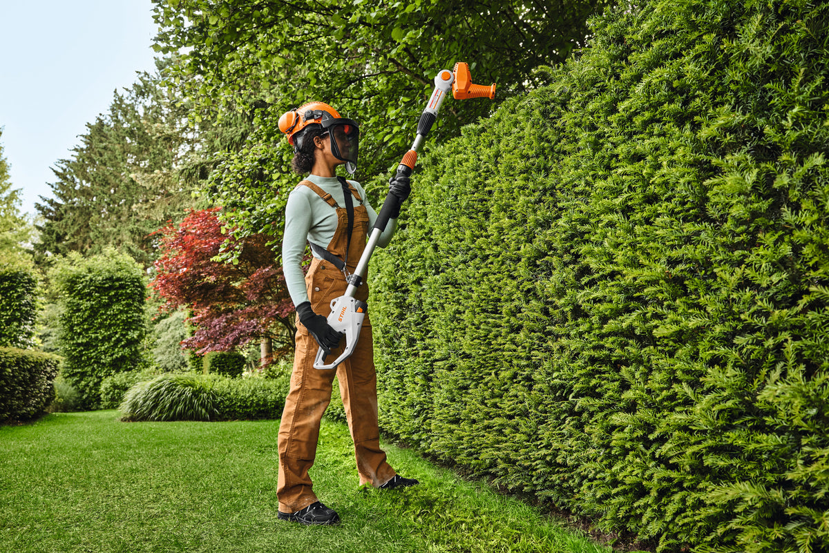 Stihl HTA 40 Battery Powered Extended-Reach Hedge Trimmer Set | Includes AS 2 & ALS 31