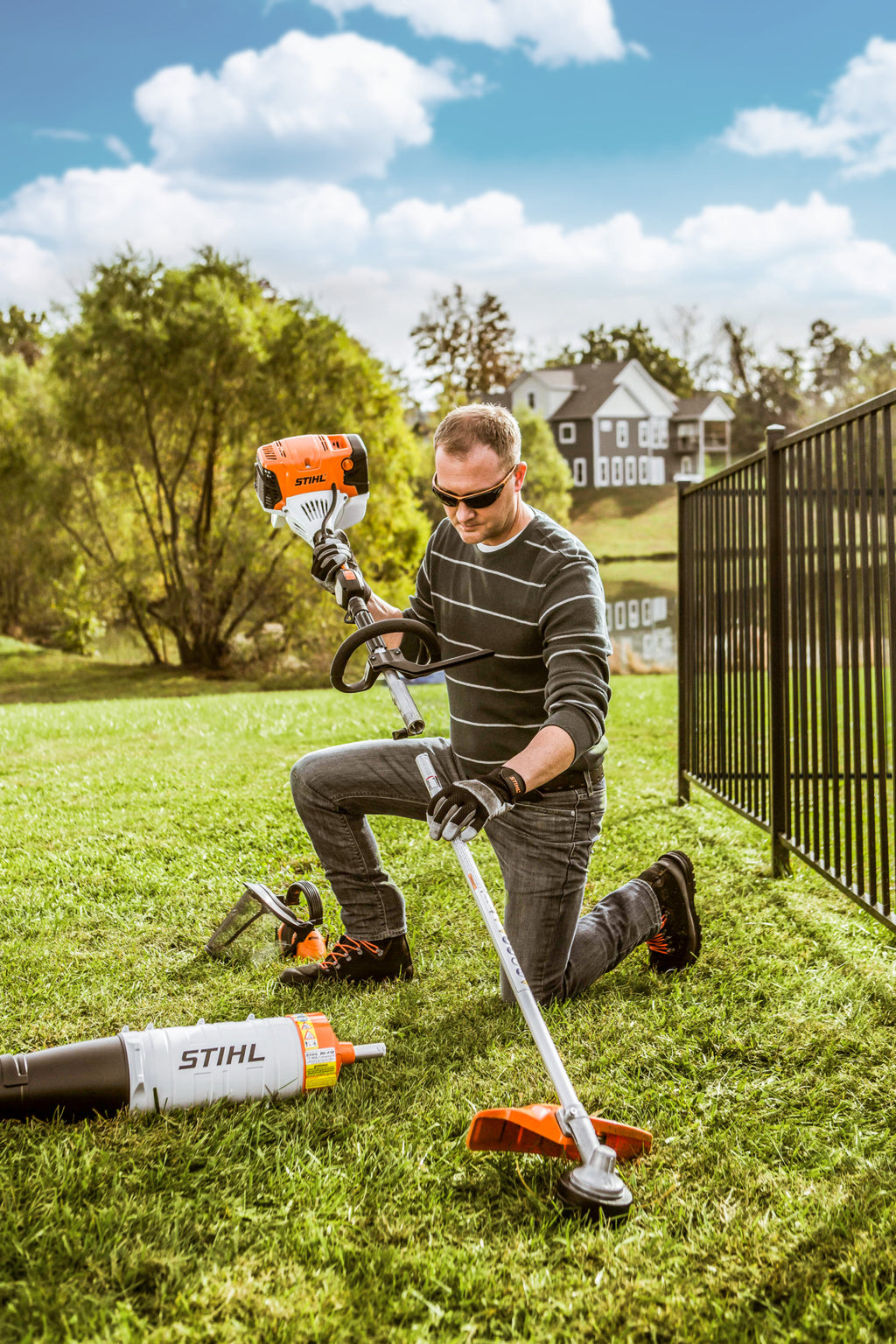 Stihl KM 131 R Gas Kombi Motor