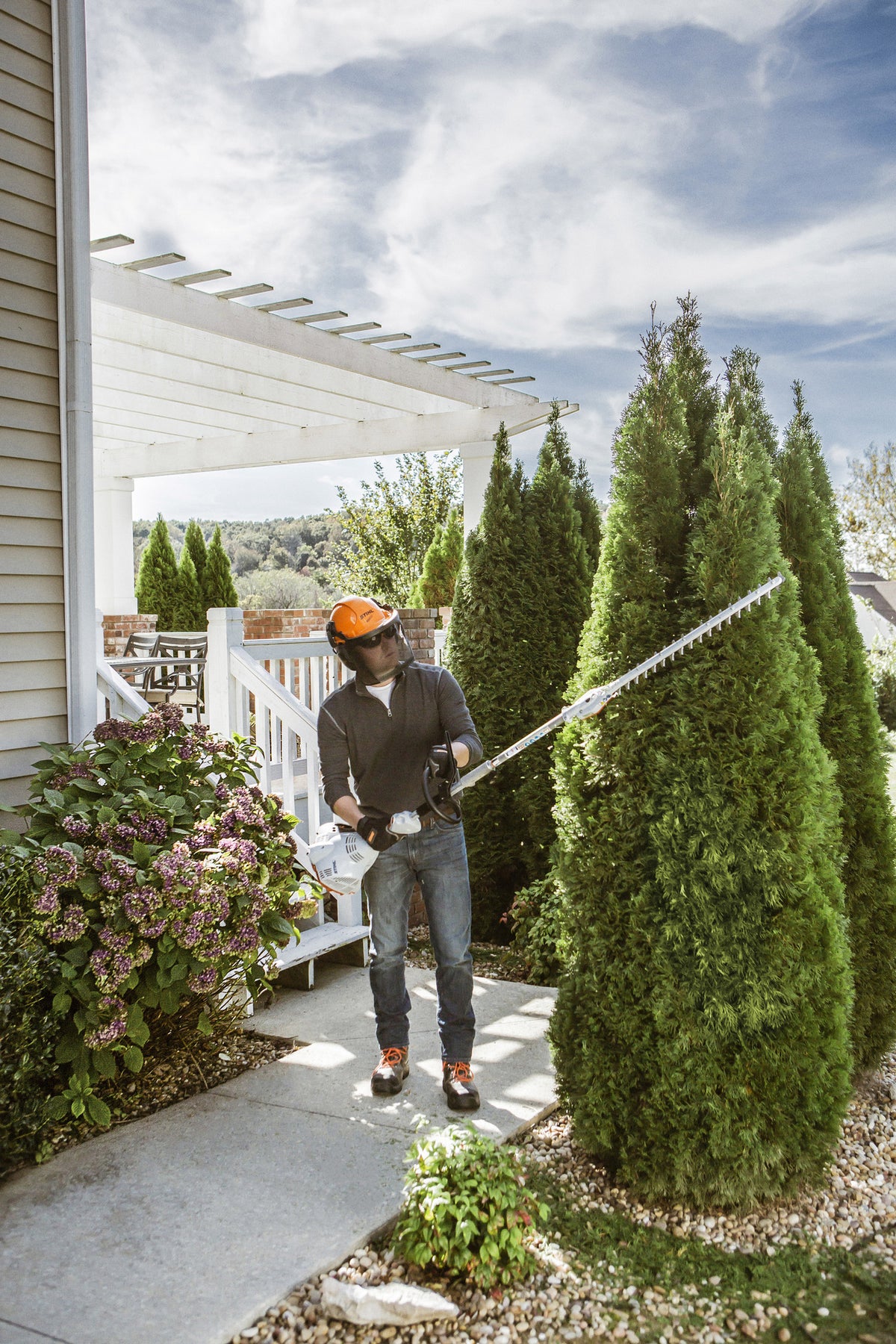 Stihl KM 56 RC-E Gas Kombi Motor