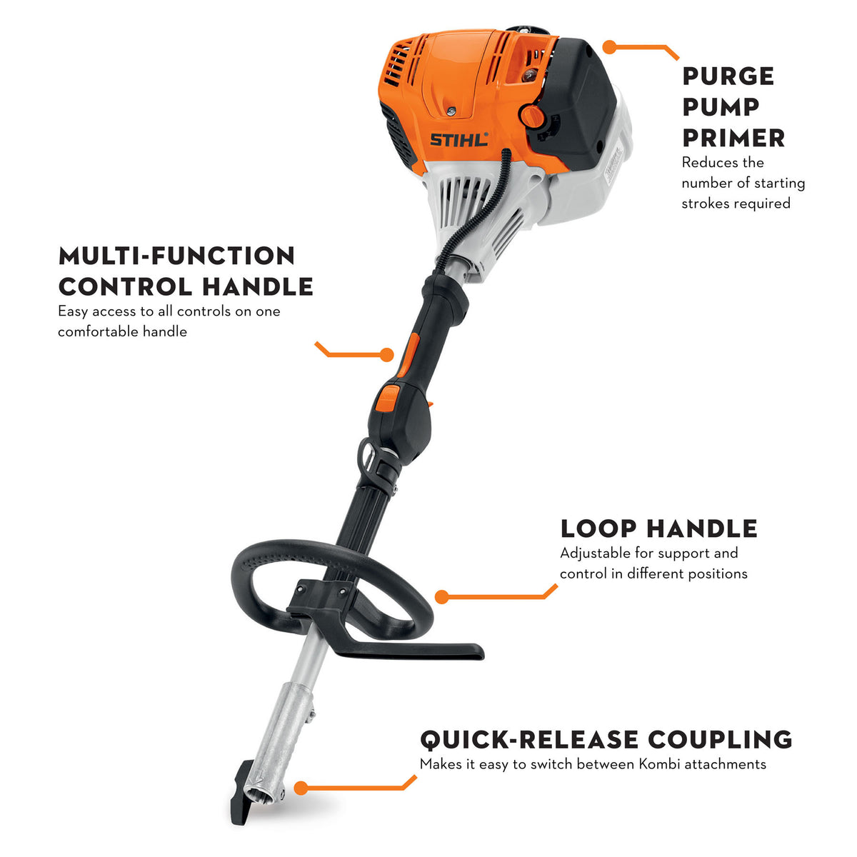 Stihl KM 91 R Gas Kombi Motor