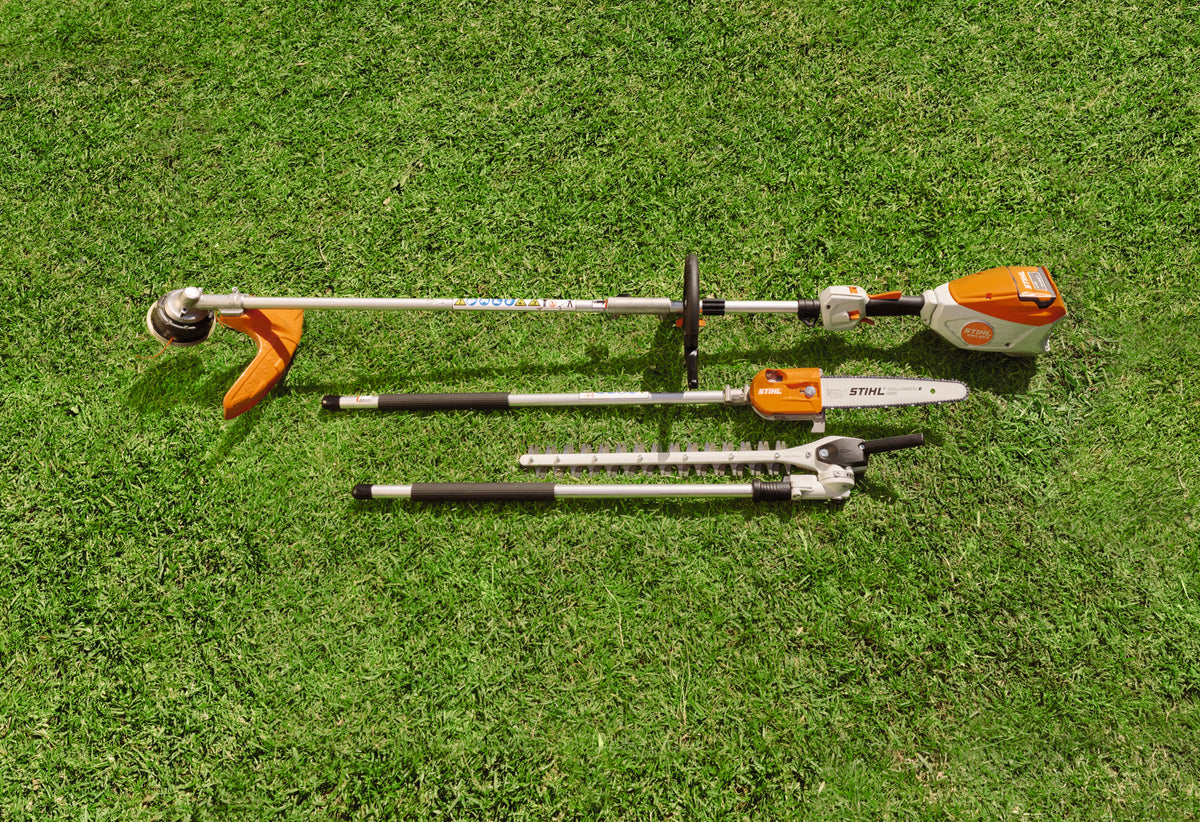 Stihl KMA 80 R Battery Powered Kombi Motor | Set includes AK 30 Battery, AL 101 Charger & FS-KM Trimmer Attachment
