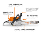 Stihl MS 261 C-M Gas Chainsaw | Up to 20" Bar, .325" Pitch (.050" or .063" Gauge)