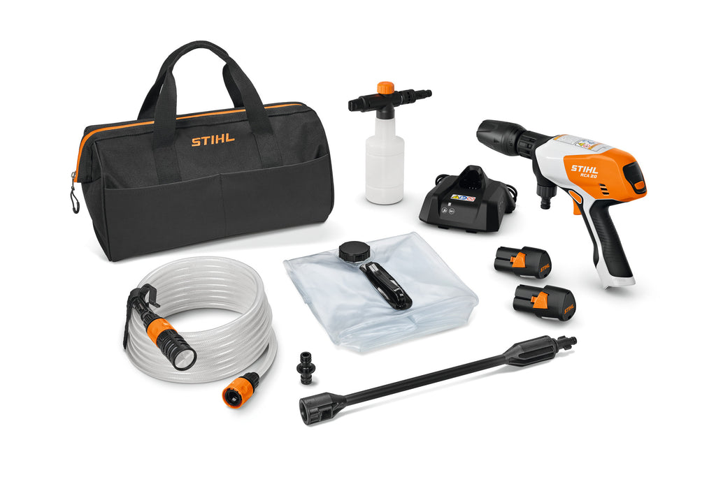 Stihl RCA 20 Battery Powered Handheld Cleaner | Set includes (2) AS 2 & AL 1 Charger