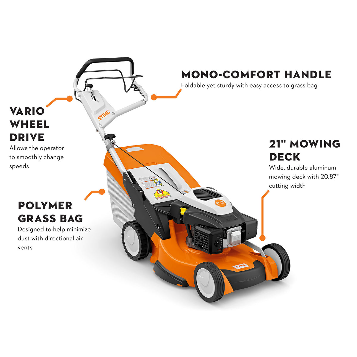 Stihl RM 655 V Gas Lawn Mower