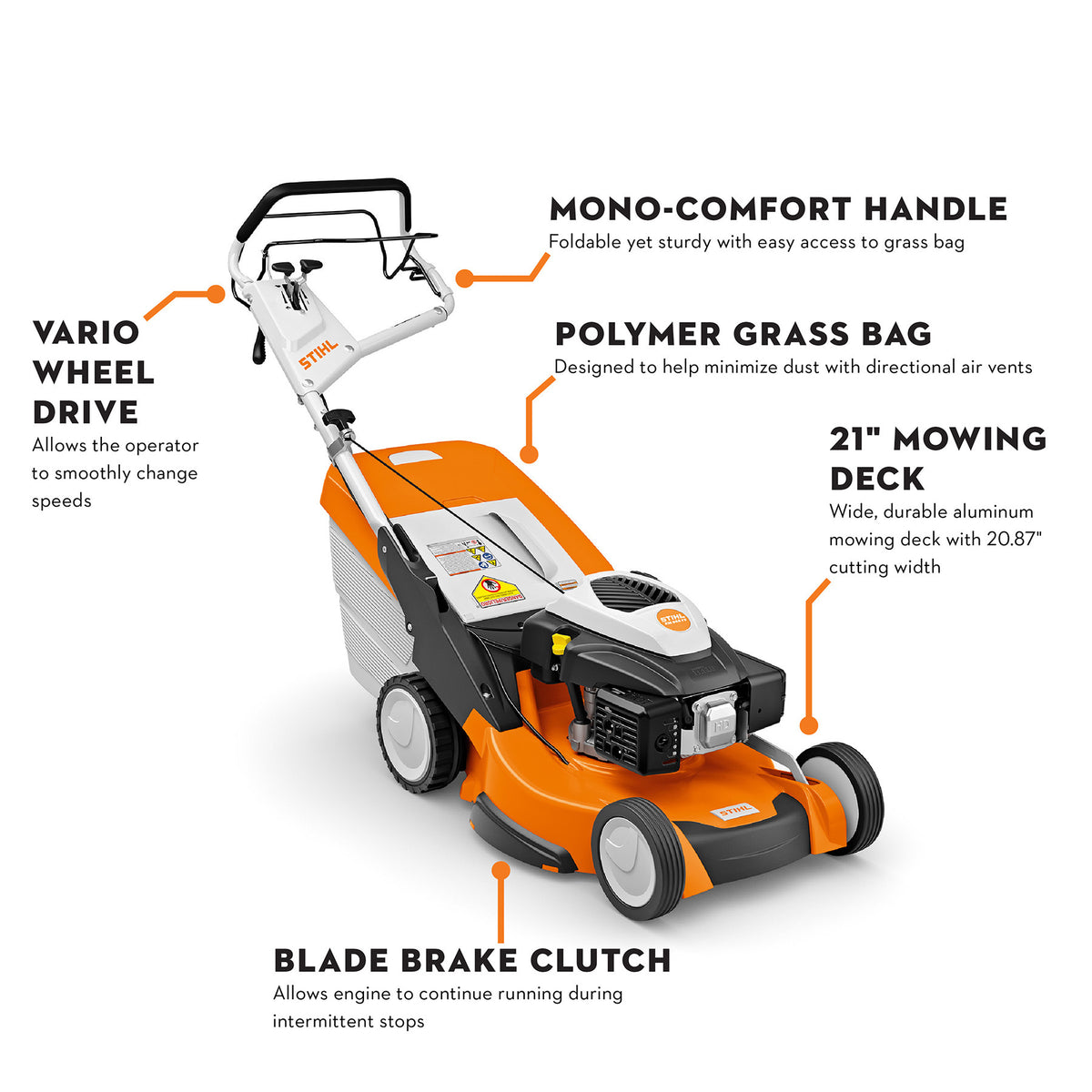 Stihl RM 655 VS Gas Lawn Mower