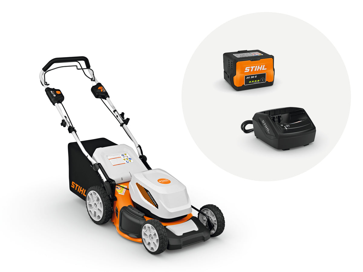 Stihl RMA 348 V Battery Powered Mower | Set Includes AK 30 S Battery & AL 101 Charger