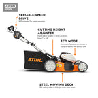 Stihl RMA 510 V Battery Powered Mower