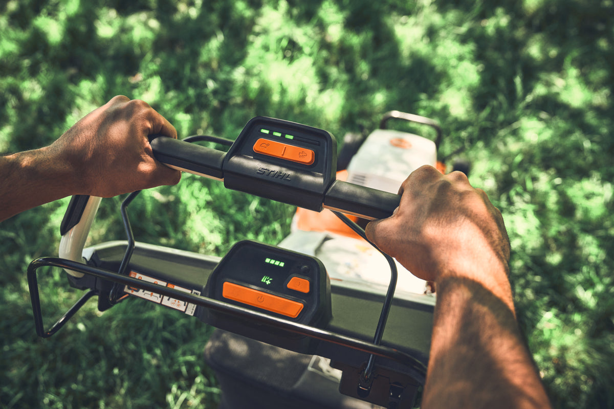 Stihl RMA 756 V Battery Powered Mower | Set Includes (2) AP 500 S Batteries & AL 301 Charger