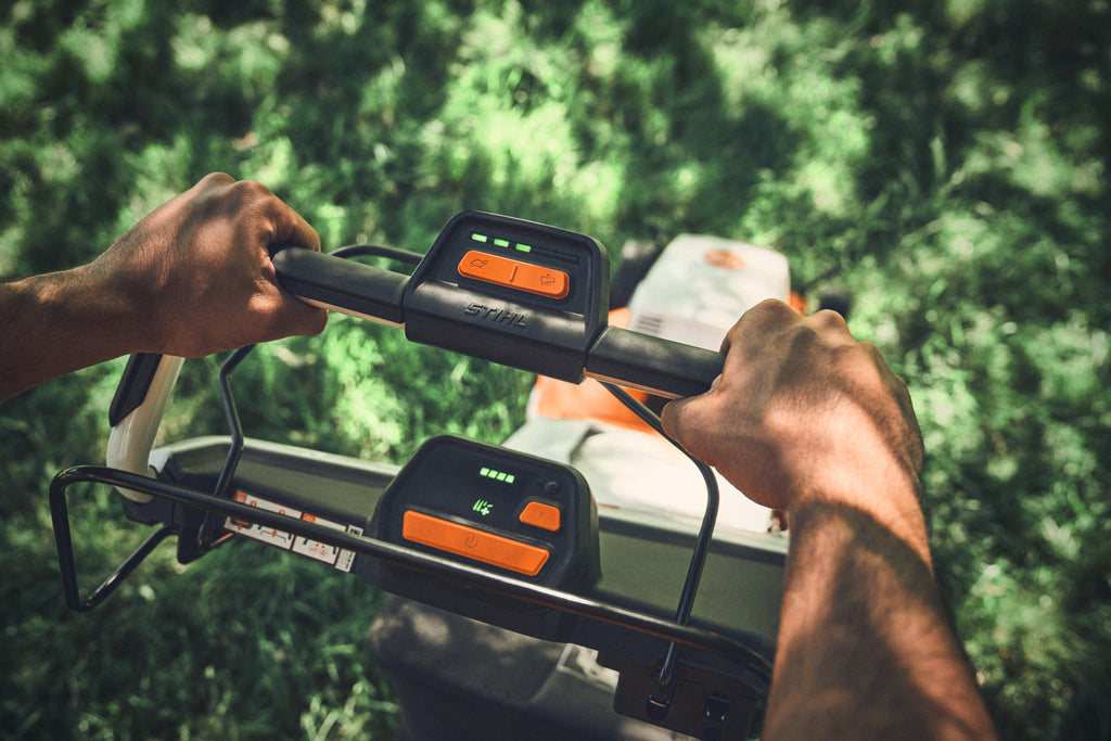 Stihl RMA 756 V Battery Powered Mower | Set Includes (2) AP 500 S Batteries & AL 301 Charger