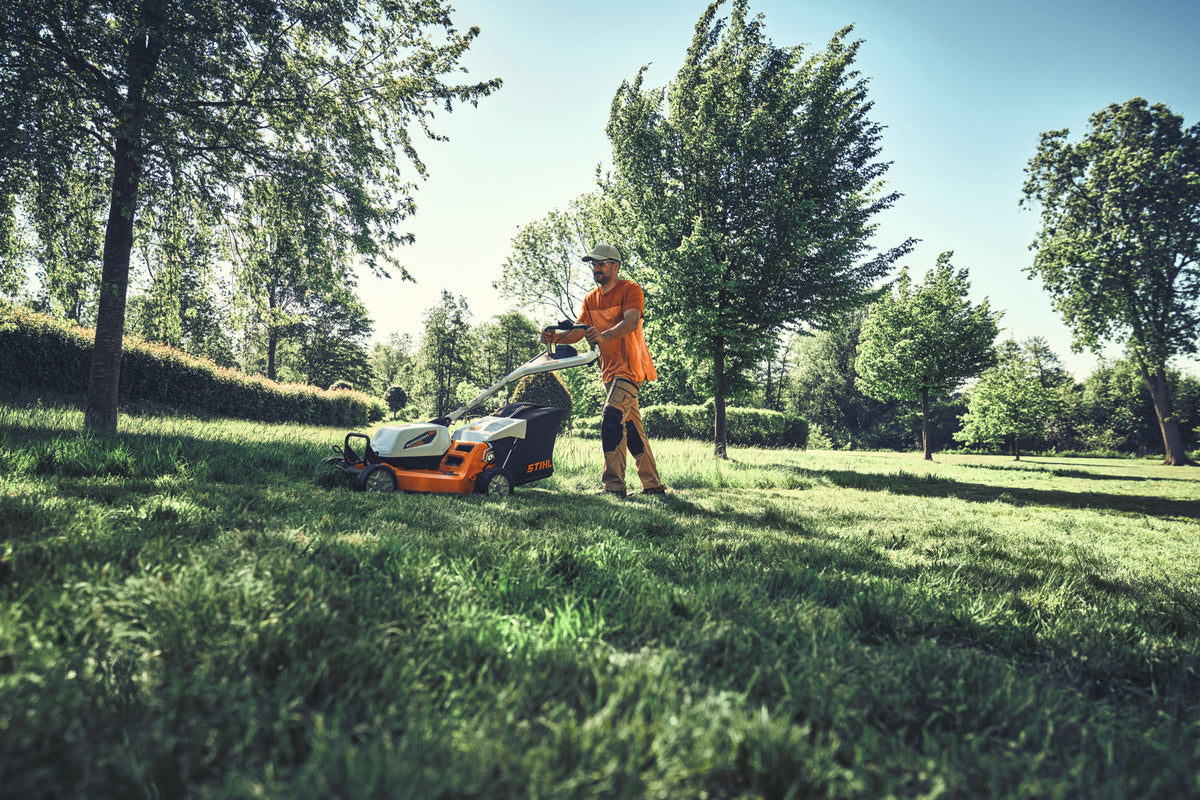 Stihl RMA 756 V Battery Powered Mower | Set Includes (2) AP 500 S Batteries & AL 301 Charger