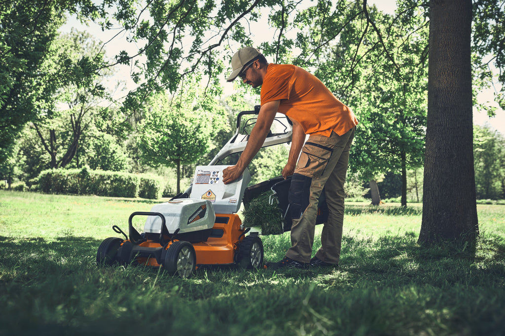 Stihl RMA 756 V Battery Powered Mower | Set Includes (2) AP 500 S Batteries & AL 301 Charger