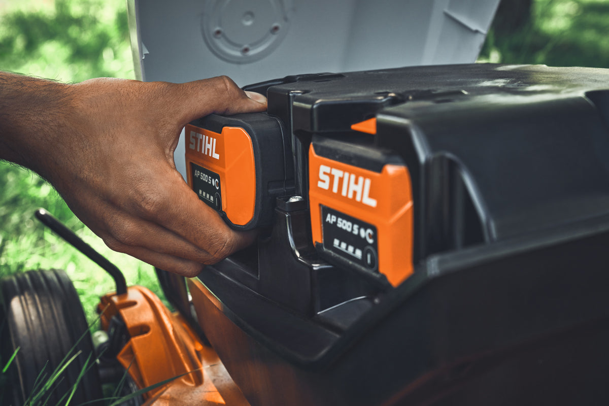 Stihl RMA 7 RV Battery Powered Mower | Set includes (2) AP 500 S Batteries & AL 301 Charger