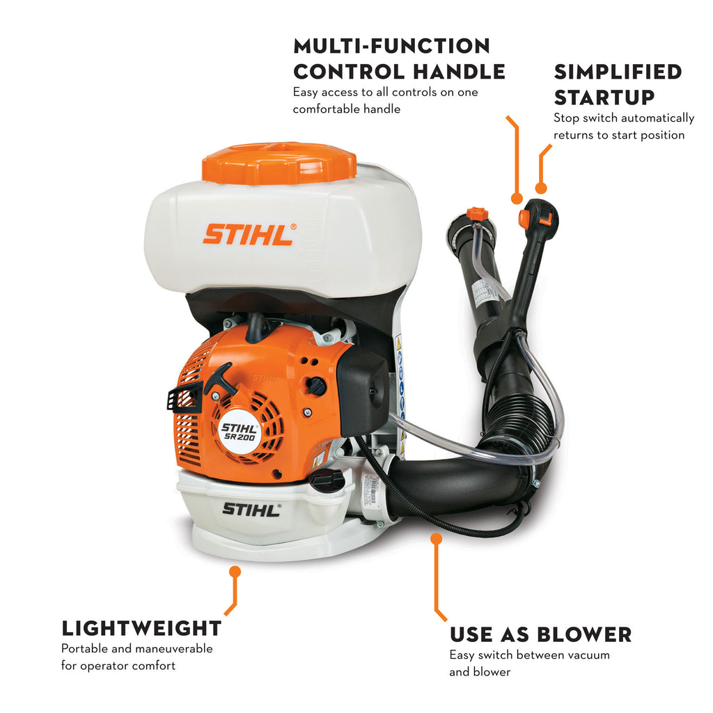 Stihl SR 200 Gas Backpack Sprayer