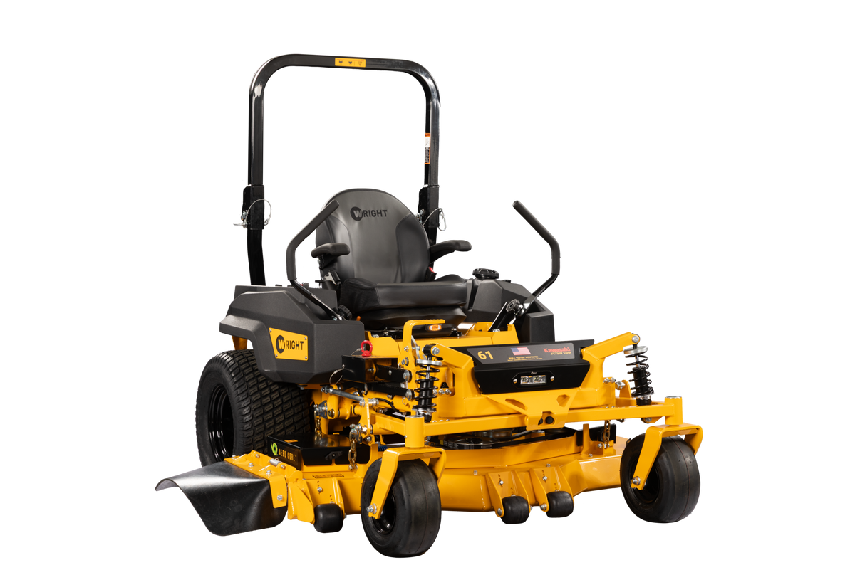 Wright ZTS Zero Turn Mower | Up to 61" Deck, Suspension & Kawasaki FT730