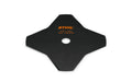 Stihl Grass Blade | 4-Teeth | 230mm x 20mm | 230mm x 25.4mm