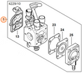 Stihl Carburetor Assembly 4229 120 0650 | for BG 50 Handheld Blower | 4229/12