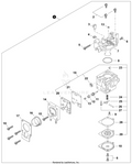 Echo Carburetor Assembly | A021004740 | Fits many models
