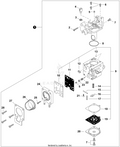 Echo Carburetor Assembly | A021004801 | Fits 225, 235 series