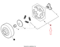 Echo Clutch Assembly | A056000840 | CS-4510, CS-4920, Shindaiwa 493