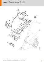 Stihl Attachment Kit for TS 400 Concrete Cutter | 4223 790 0702