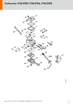 Stihl Carburetor Assembly 1137 120 0650 | MS 192 T Chainsaw